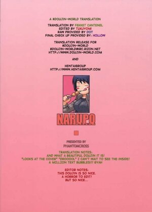 (C66) [PHANTOMCROSS (Miyagi Yasutomo)] NARUPO LEAF5+SAND1 (Naruto) [English] [Doujin-World] - Page 22