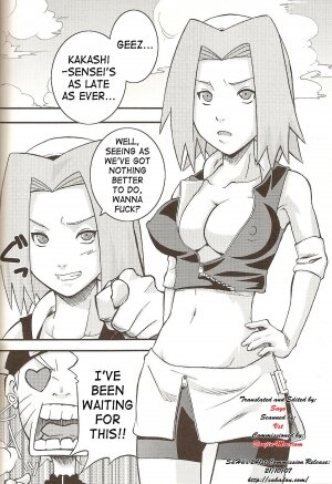 (SC35) [Karakishi Youhei-dan Shinga (Kanenomori Sentarou, Sahara Wataru)] Go Tesei Ikka | Handmade Family (Naruto) [English] [SaHa] - Page 5
