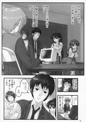 (C71) [Archives (Hechi)] Shoushitsu Nagato no Shiawase (The Melancholy of Haruhi Suzumiya) - Page 7