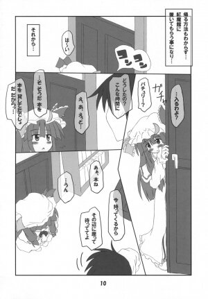 (SC28) [Schwester (Inasaki Shirau)] Rollin 18 (Touhou Project) - Page 9