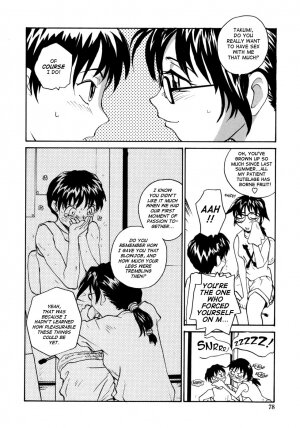 [RaTe] Ane to Megane to Milk - Sister, glasses and sperm. [English] [TCup] - Page 78