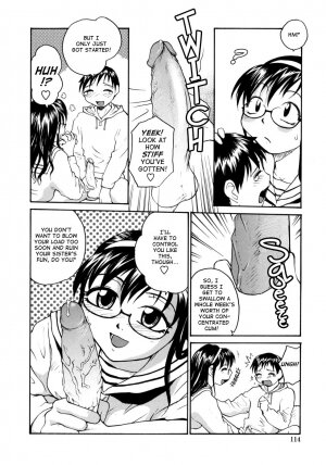 [RaTe] Ane to Megane to Milk - Sister, glasses and sperm. [English] [TCup] - Page 114
