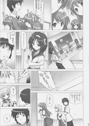 (C70) [Poyopacho (UmiUshi)] Poyopacho DESHO (The Melancholy of Haruhi Suzumiya) - Page 12