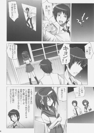 (C70) [Poyopacho (UmiUshi)] Poyopacho DESHO (The Melancholy of Haruhi Suzumiya) - Page 13