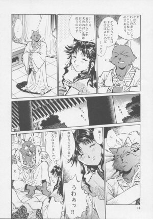 (C64) [Studio Katsudon (Manabe Jouji)] Uraginga Sengoku Gun Yuuden Touitsu hen (Ginga Sengoku Gun Yuuden Rai) - Page 33