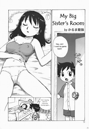 [Karma Tatsurou] Onee-chan no Heya | My Big Sister's Room (Shota x One) [English] - Page 1