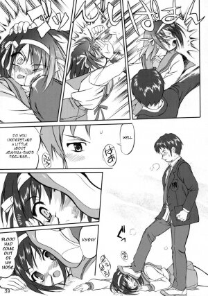 (C70) [Takotsuboya (TK)] Suzumiya Haruhi no Fukujyu (The Melancholy of Haruhi Suzumiya) [English] [One of a Kind Productions] - Page 39