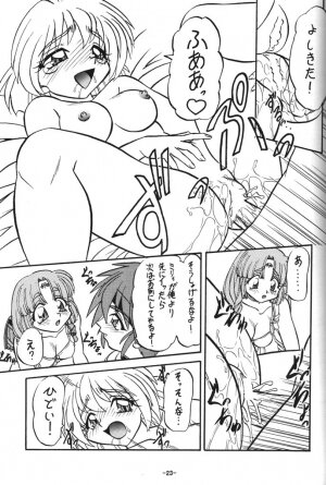 (C54) [Himawari Endan (Chunrouzan, Gakimagari, Kuribara Tento)] BTB-23 DOUBLE INCOME (Lost Universe) - Page 23