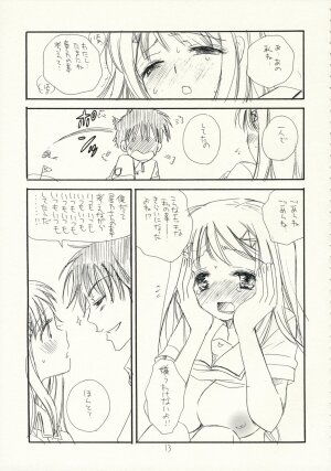 (C70) [Tenkaichi Baby's (BENNY'S, Inomoto Rikako)] Kimi Kichu (KiMiKiSS) - Page 12