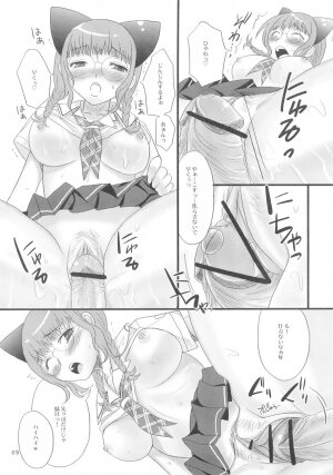 (C70) [Chika Sekai (Palco Nagashima)] Kisu Ijou. (KiMiKiSS) - Page 8