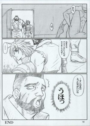 (C67) [Suginami Mougyuu Kai (S-P-Y)] Ten no Koe 2 (Final Fantasy VII) - Page 12