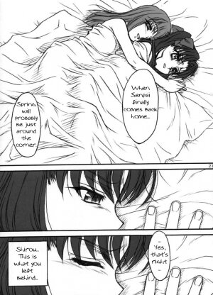 (CR35) [MEKONGDELTA, DELTAFORCE (Route39, Zenki)] Winter's Tale (Fate/stay night) [English] [The Magical Squiggle] [Incomplete] - Page 15