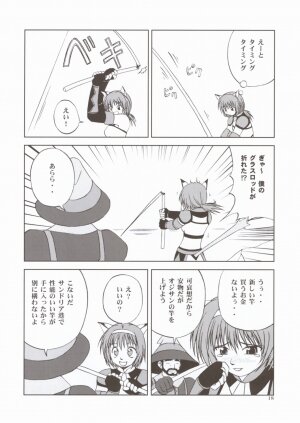 (C67) [Circle Credit (Akikan, Muichimon, Benjamin)] Panic (Final Fantasy XI) - Page 16