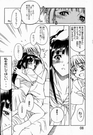 (C59) [AXZ (Various)] Under Blue 03 (Love Hina) - Page 9