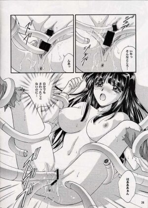 (CR33) [ABSORB (Fujiku Yuima)] Hanahime Ranbu (Love Hina) - Page 24