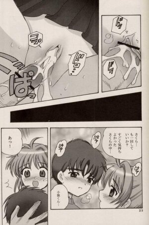 (C64) [Nagisawaya (Nagisawa Yuu)] CHERRY BLOSSOM (Card Captor Sakura) - Page 25