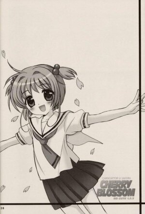 (C64) [Nagisawaya (Nagisawa Yuu)] CHERRY BLOSSOM (Card Captor Sakura) - Page 28