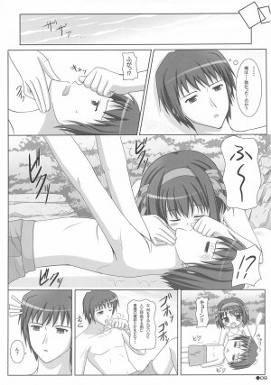 (C72) [Turning Point (Uehiro)] Harukyon no Ecchi Hon 4 (The Melancholy of Haruhi Suzumiya) - Page 7