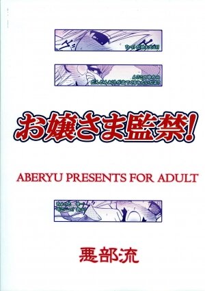 (C68) [Aberyu (Abe Ryuu)] Ojou-sama Kankin! (Hayate no Gotoku!) - Page 34
