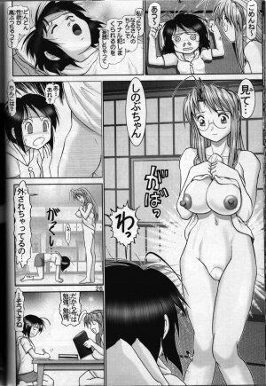 (C64) [Raijinkai (Haruki GeNia)] Mazo Shino Roku (Love Hina) - Page 24