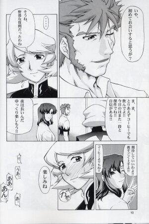 (C68) [GOLD RUSH (Suzuki Address)] Talia-san to Murrue-san Desutte ne! (Gundam SEED Destiny) - Page 9