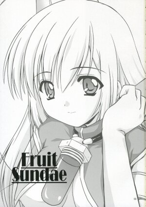 (C70) [AUTOZOON (Kanmu Ryou)] Fruit Sundae (Hayate no Gotoku!, Seikesshou Albatross) - Page 2