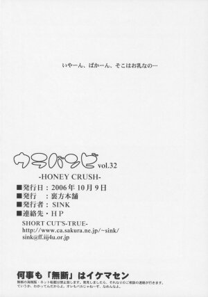 (ABC4) [Urakata Honpo (Sink)] Urabambi Vol. 32 - Honey Crush (Cutey Honey) - Page 25