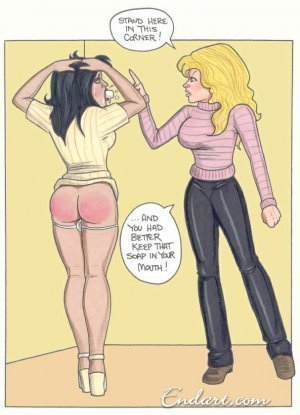 Breast Spanking Cartoons - Spanking Pamalee Pack - Various porn comics | Eggporncomics
