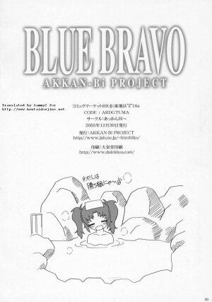 (C69) [AKKAN-Bi PROJECT (Yanagi Hirohiko)] BLUE BRAVO (Mobile Suit Gundam SEED Destiny) [English] [Hentaidoujins] - Page 29