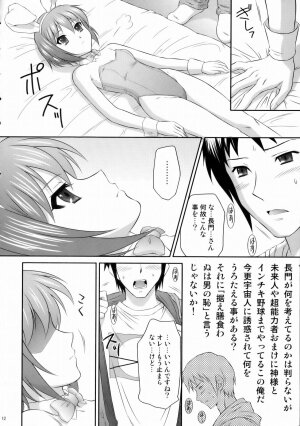 (C71) [U.R.C (MOMOYA SHOW-NEKO)] Nagato Yuki wa Usagi to Kame no Yume o Miru ka? (The Melancholy of Haruhi Suzumiya) - Page 11