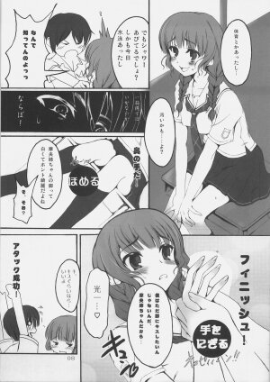 (C70) [SUGARCAKE (Takayoshi, Yu-ki)] fetish kiss (KiMiKiSS / The Melancholy of Haruhi Suzumiya) - Page 6