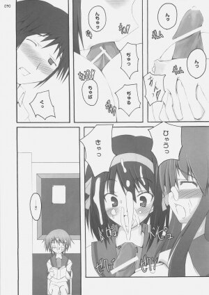 (C70) [SUGARCAKE (Takayoshi, Yu-ki)] fetish kiss (KiMiKiSS / The Melancholy of Haruhi Suzumiya) - Page 36