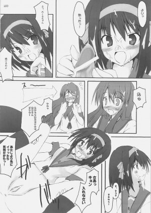 (C70) [SUGARCAKE (Takayoshi, Yu-ki)] fetish kiss (KiMiKiSS / The Melancholy of Haruhi Suzumiya) - Page 39