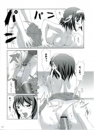 (C70) [Cream Cider (Karasuma Renya)] Bisho Bisho Desho Desho (The Melancholy of Haruhi Suzumiya) - Page 9