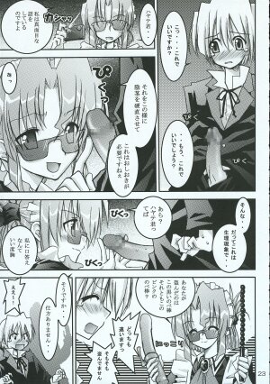 (C69) [Red Ribbon Revenger (Various)] Hayate no Gotoshi!? 3 Shoten Itakuban (Hayate no Gotoku!) - Page 22