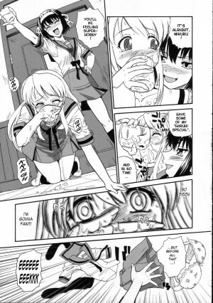 (SC32) [Behind Moon (Q)] Asahina Mikuru no Milk | Asahina Mikuru's Milk (The Melancholy of Haruhi Suzumiya) [English] {Futa_Risette} - Page 8