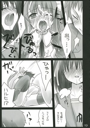 (SC32) [Tougesakuraya (Kiba Satoshi, Mutsuki Izumo, Yukian)] Yukai na Itadura (The Melancholy of Haruhi Suzumiya) - Page 18