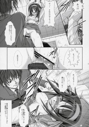 (SC31) [Takane no Hanazono (Takane Nohana)] Suzumiya Haruhi no Seiheki (The Melancholy of Haruhi Suzumiya) - Page 16