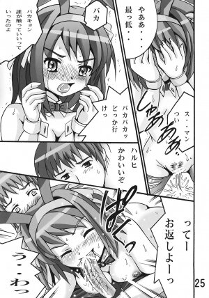 (C70) [Shioya (Shioya Maico)] Haruhi no Sekai (The Melancholy of Haruhi Suzumiya) - Page 24