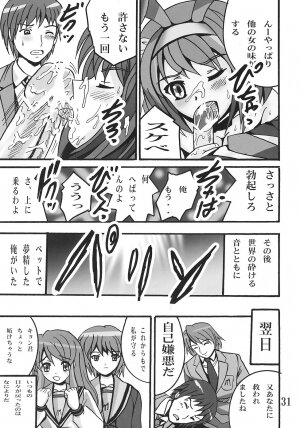 (C70) [Shioya (Shioya Maico)] Haruhi no Sekai (The Melancholy of Haruhi Suzumiya) - Page 30