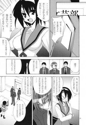 (SC33) [RADICAL DASH (Miyane Aki)] Suzumiya Haruhi no Shikkou Keikaku (Suzumiya Haruhi no Yuuutsu) - Page 7