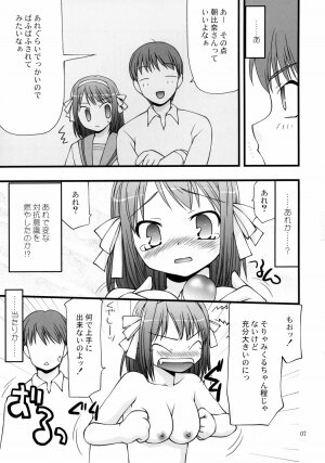 (C71) [Nagasaki-inter (Sou Akiko)] Super Oppai Suplex! (Suzumiya Haruhi no Yuuutsu [The Melancholy of Haruhi Suzumiya]) - Page 6