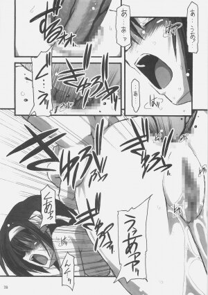 (C70) [NNZ-DAN (Great Majin)] SOS-dan vs NNZ-dan (Suzumiya Haruhi no Yuuutsu [The Melancholy of Haruhi Suzumiya]) - Page 37