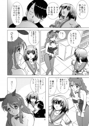 (C70) [Jipohou] Kyuukyoku Choujin Ha~ruhi (The Melancholy of Haruhi Suzumiya) - Page 8