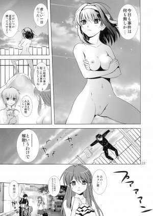 (C70) [Jipohou] Kyuukyoku Choujin Ha~ruhi (The Melancholy of Haruhi Suzumiya) - Page 23