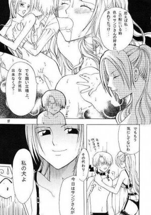[KURIONE-SHA (YU-RI)] Shiawase Punch! (One Piece) - Page 25