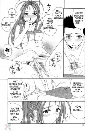 (C68) [Chimatsuriya Honpo, Saigado, Mechanical Code (Asanagi Aoi, Saigado, Takahashi Kobato)] The sport of fortune (Ah! My Goddess) [English] [SaHa] - Page 35