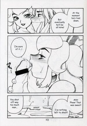 (C62) [SHALLOT COCO (Yukiyanagi)] Yukiyanagi no Hon Vol. 4 Double Princesses (Super Mario Brothers, The Legend Of Zelda, Vampiyan Kids) [English] [EHT] - Page 22