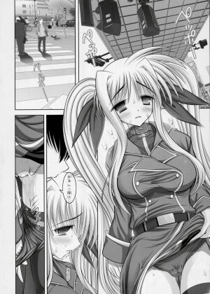 (C73) [STUDIO Huan (Raidon)] New Fate-chan. Shin Mahiru no Rojyou Choukyou (Mahou Shoujo Lyrical Nanoha) - Page 9