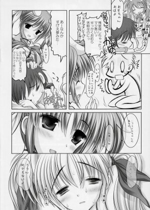 (C73) [STUDIO Huan (Raidon)] New Fate-chan. Shin Mahiru no Rojyou Choukyou (Mahou Shoujo Lyrical Nanoha) - Page 27